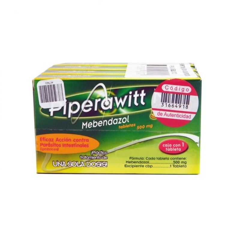 mebendazole precio españa