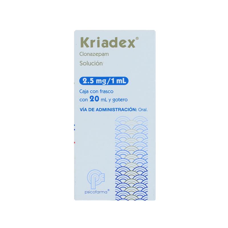 clonazepam gotas kriadex precio
