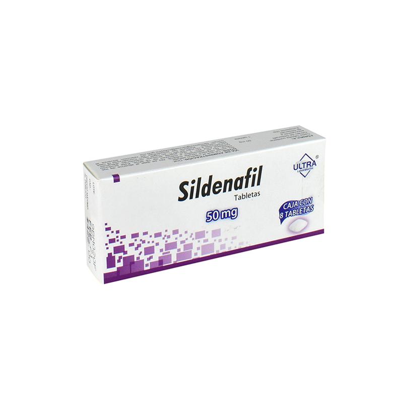 Sildenafilo 50 Mg 8 Comprimidos