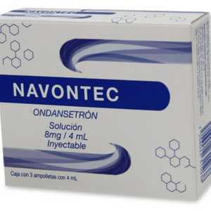 Navontec 8mg/4ml caja 3 ampolletas solución inyectable | Vitau