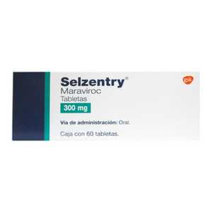 Selzentry 300mg caja con 60 tabletas | Mejor Precio