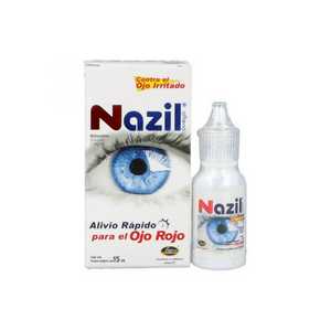 Nazil 1mg/ml caja con frasco con 1 gotero de 15ml solución oftálmica ...