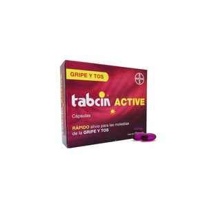 Tabcin Active caja 12 cápsulas | Mejor Precio