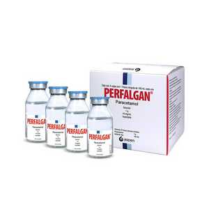 Perfalgan 1 g caja con 4 frascos ámpula 100 mL Solución inyectable ...