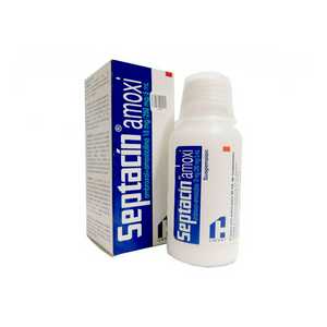 Septacin 250mg/15mg caja con 1 frasco de 90ml | Mejor Precio