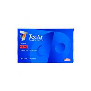 Tecta 40mg caja con 7 tabletas | Vitau