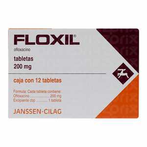Floxil 200mg caja con 12 tabletas | Mejor Precio