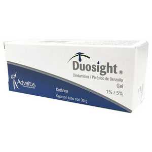 Duosight 1%/5% caja con 1 tubo de 30g gel | Precio: $704.00 MXN