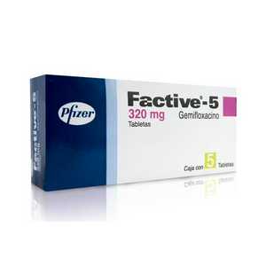 Factive 5 320mg caja con 5 tabletas | Mejor Precio