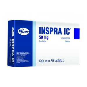 Inspra Ic 50mg caja 30 tabletas | Mejor Precio