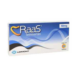Raas 40mg caja 30 tabletas | Precio: $631.00 MXN
