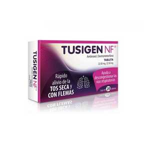 Tusigen 22.5/22.5mg caja con 20 tabletas | Mejor Precio en Vitau