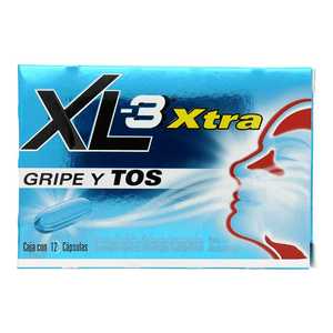 Xl 3 250mg,5mg,20mg caja 12 cápsulas | Mejor Precio