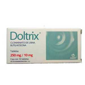 Doltrix 250mg/10mg caja con 10 tabletas | Vitau