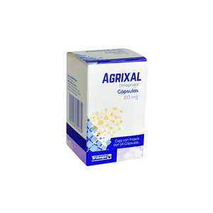 Agrixal 20mg caja con frasco con 14 cápsulas | Mejor Precio en Vitau