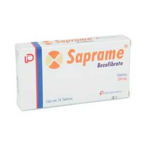 Saprame 200mg caja con 30 tabletas | Mejor Precio en Vitau