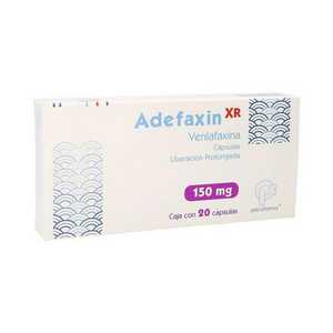 Adefaxin Xr 150mg caja con 20 cápsulas | Mejor Precio