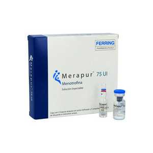 Merapur 75ui caja 5 frascos ámpula 75ui y 5 ampolletas de 1ml | Mejor ...