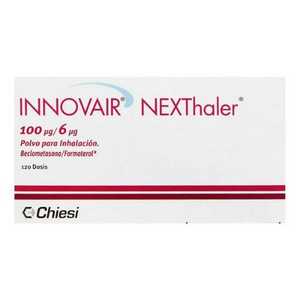 Innovair Nexthaler 100ug/6ug caja con 1 inhalador de 120 dosis | Mejor ...