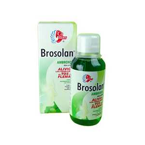 Brosolan 300mg caja con 1 frasco de 120ml jarabe | Mejor Precio