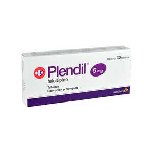 Plendil 5mg caja con 30 tabletas | Mejor Precio