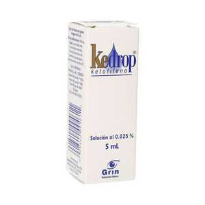 0.025% caja con frasco 1 gotero 5ml | Mejor Precio en Vitau